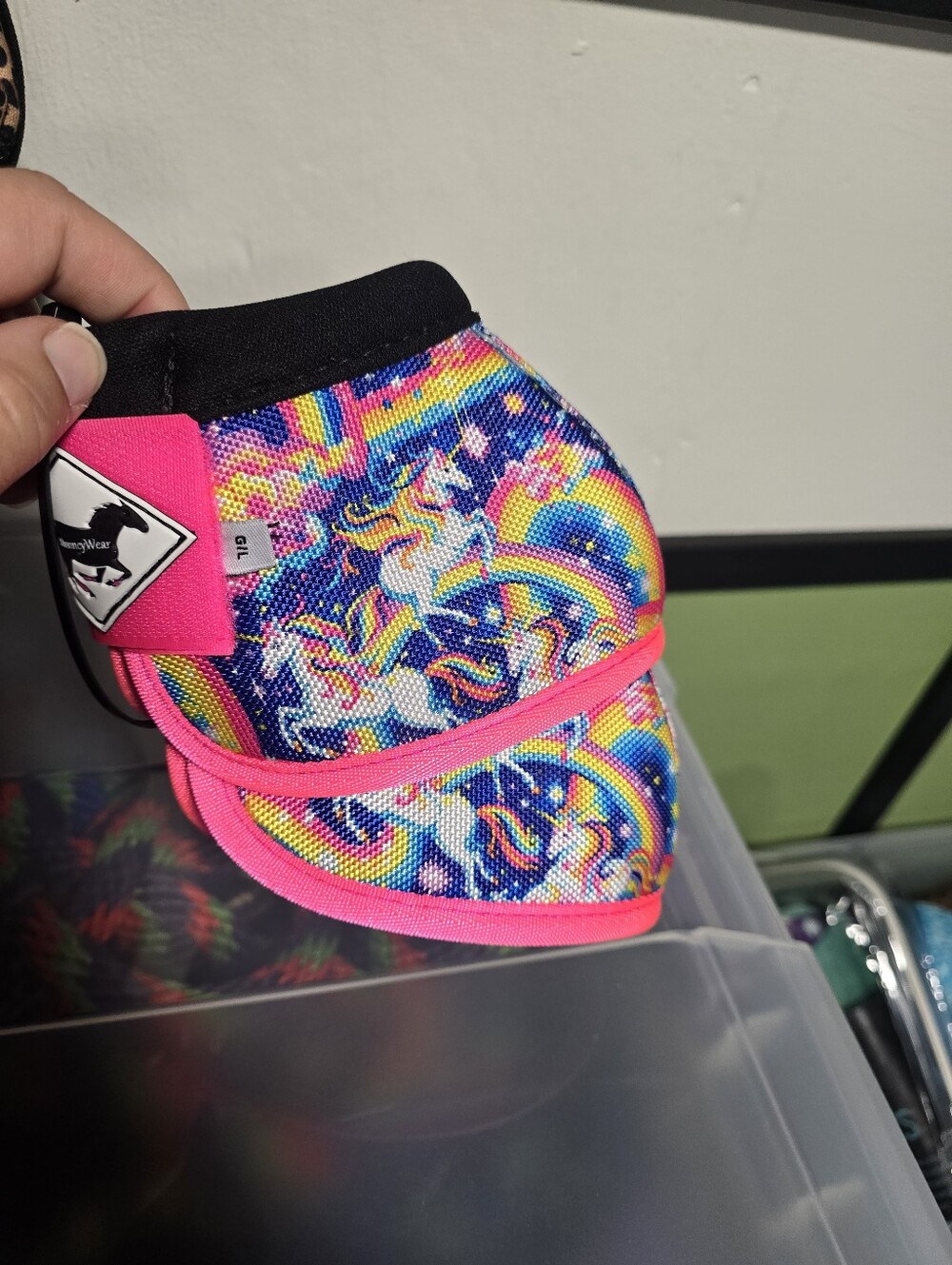WW Bell Boots - Unicorn With Pink Trim